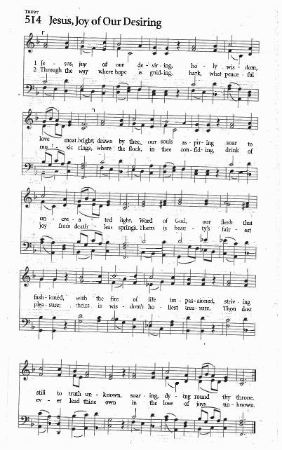Anthem - CP 514 - Jesus Joy of Our Desiring