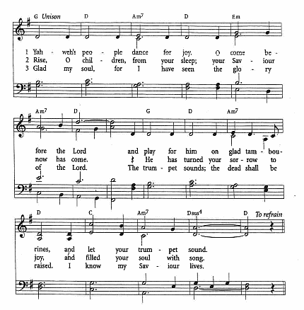 Closing Hymn CP #312 'Sing a New Song unto the Lord'