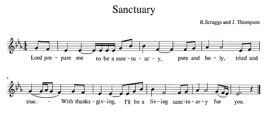 Communion Hymn  'Sanctuary'
