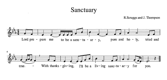 Communion Hymn 'Sanctuary'