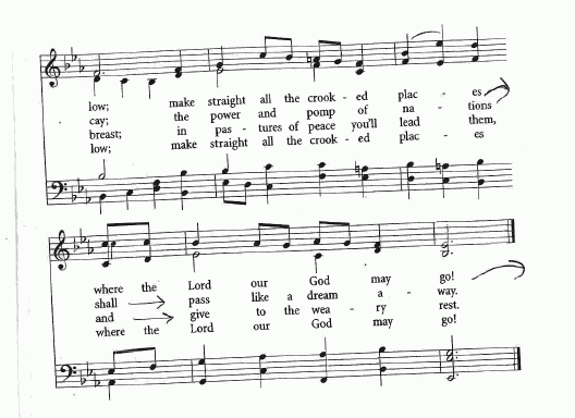 Communion Hymn CP #106 'There’s a Voice in the Wilderness Crying'