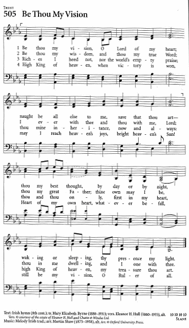 Communion Hymn CP #505 'We Are Standing on Holy Ground'