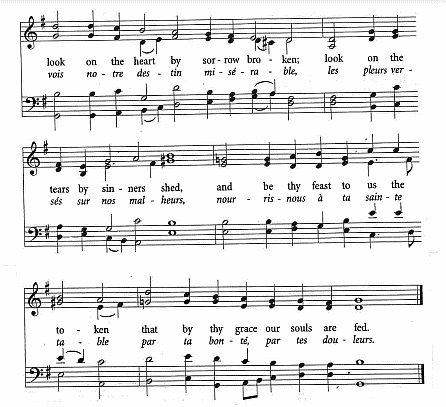 Communion Hymn CP #54 'Bread of the World, in Mercy Broken'