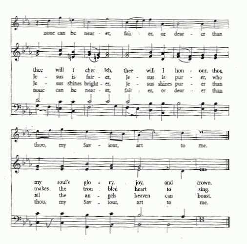 Communion Hymn CP# 619 ‘Fairest Lord Jesus’