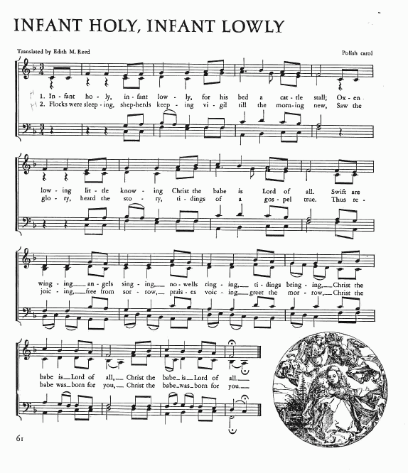 Gradual Carol CP #125 'Infant Holy, Infant Lowly'