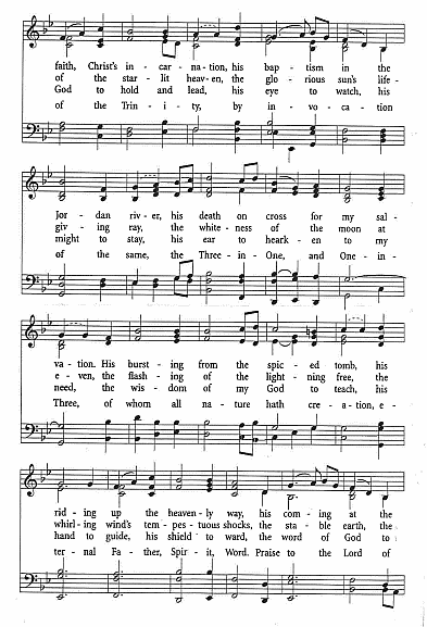 Hymn CP #436 'I Bind unto Myself Today'