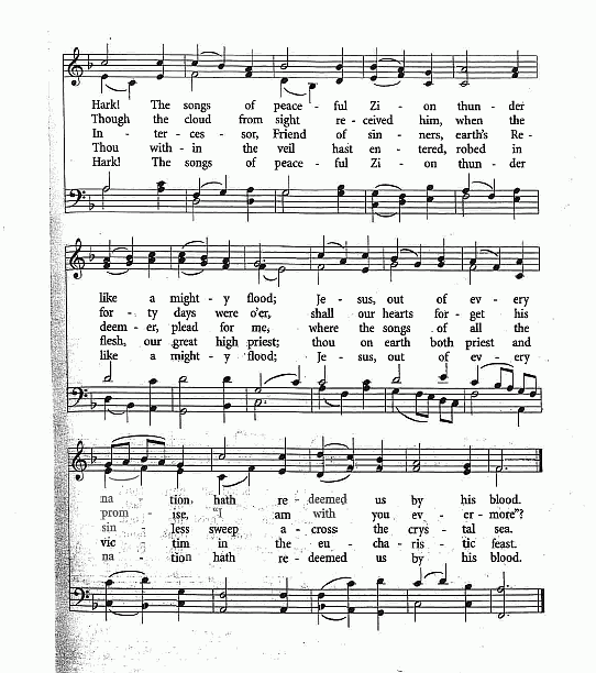 Hymn CP# 374 ‘Alleluia Sing to Jesus’