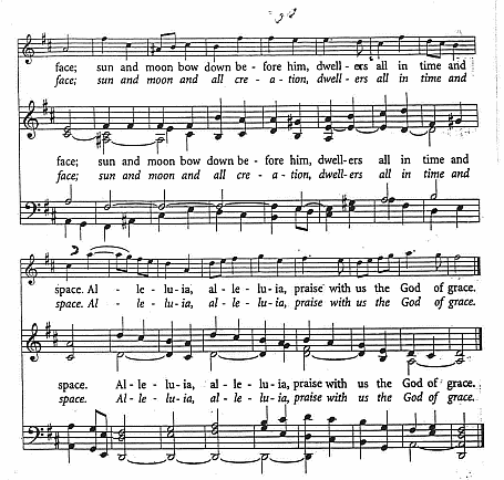 Opening Hymn CP #381 'Praise My Soul the King of Heaven'