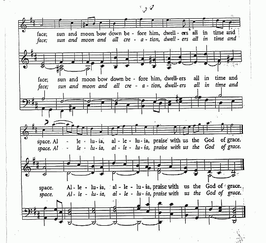 Opening Hymn CP# 381 ‘Praise My Soul the King of Heaven’