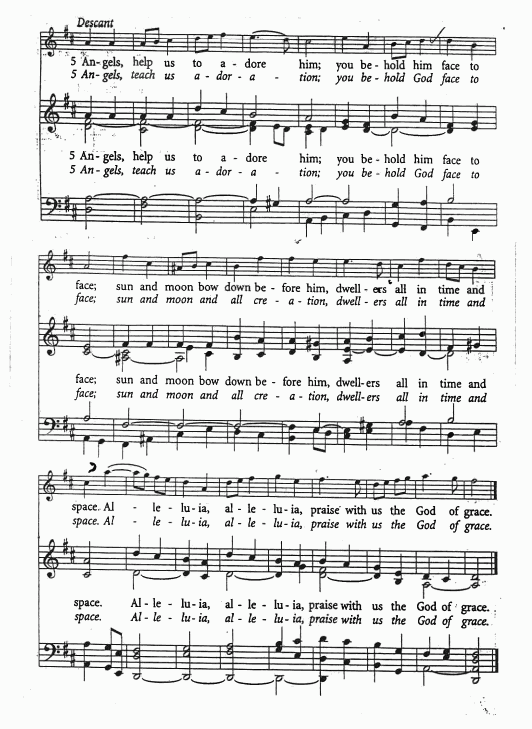Opening Hymn CP# 381 Praise My Soul the King of Heaven [part 3]