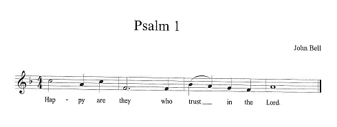 Psalm #1 - 'Happy is the one'
