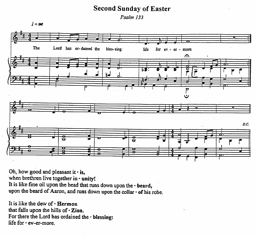 Psalm 113 'Second Sunday of Easter'