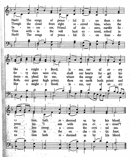 Recessional Hymn CP #374 'Alleluia! Sing to Jesus'
