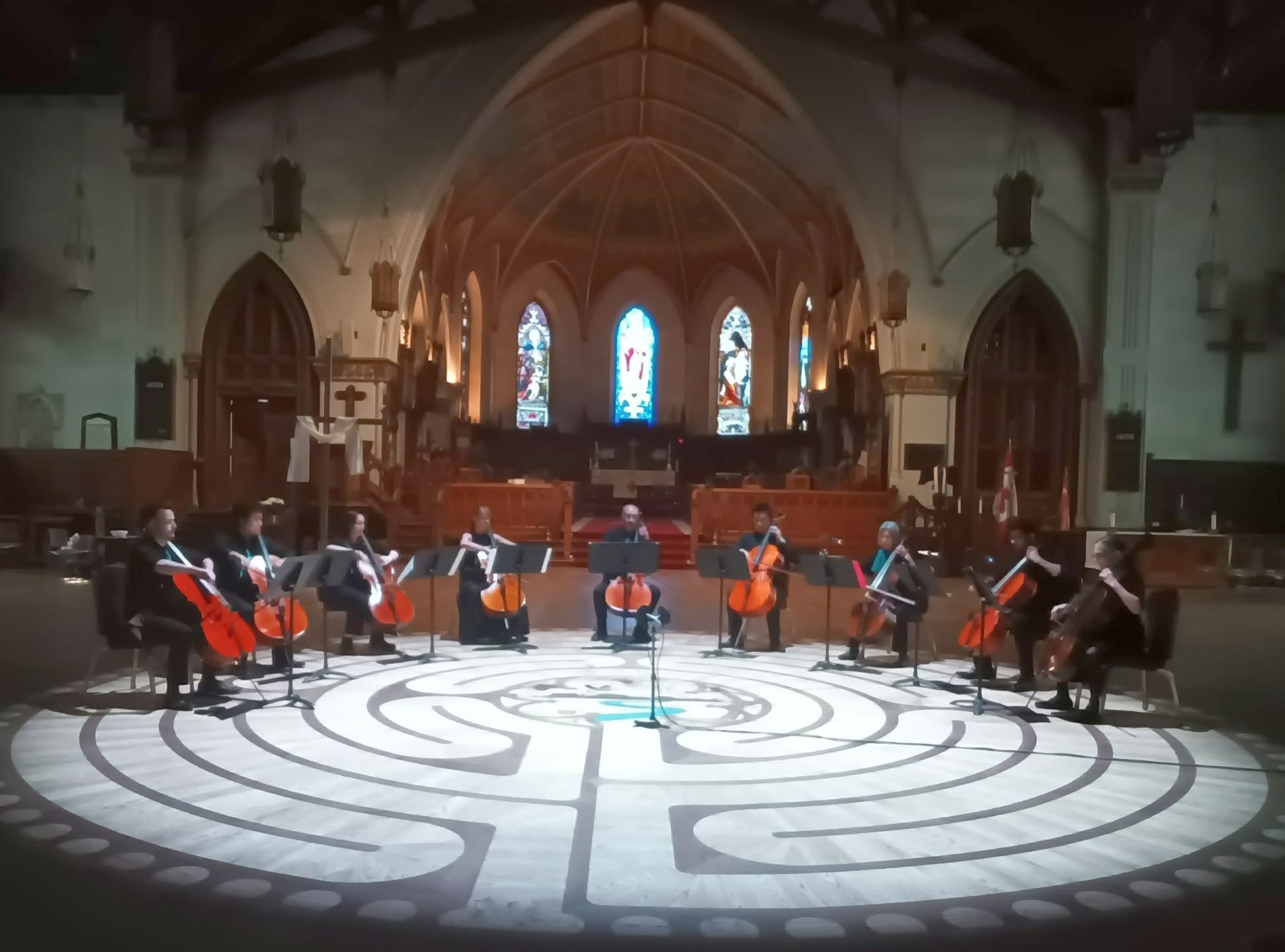 Chelluminati at St. Paul's Catherdral
